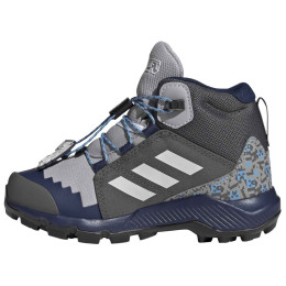 Kinderschuhe Adidas Terrex Mid Gtx Minecraft grau Glogry/Greone/Grefiv