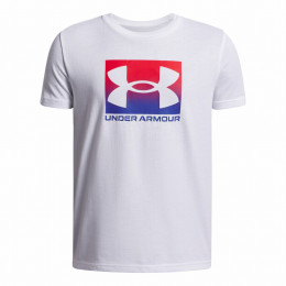 Kinder-T-Shirt Under Armour B BOXED SPORTS UPDATE SS weiß White