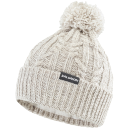 Mütze Salomon Ivy Beanie weiß WHISPER WHITE