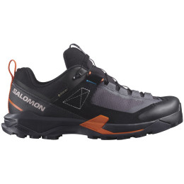 Damenschuhe Salomon X Ultra Alpine Gore-Tex grau/schwarz Nine Iron / Black / Red Orange