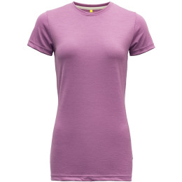Damen-Funktionsshirt Devold Eika Woman Tee lila Iris