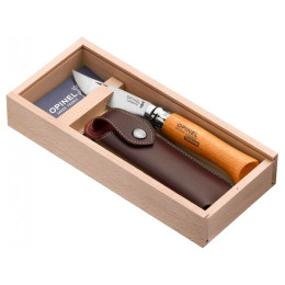 Messer Opinel Geschenkbox N°08 Carbon