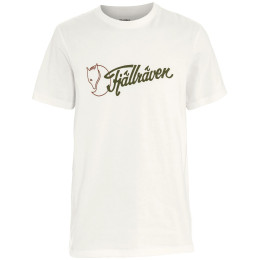 Herren-T-Shirt Fjällräven Archive Logo T-Shirt M weiß Eggshell