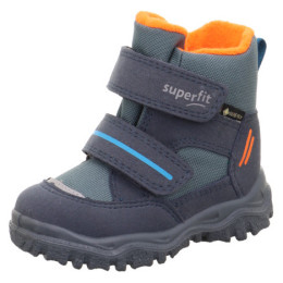 Kinderschuhe Superfit Husky1 Blau/Orange blau/orange Blau/Orange