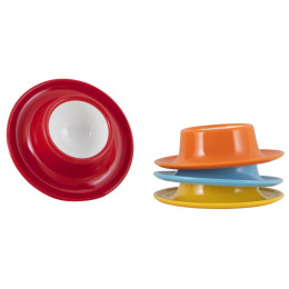 Schüssel-Set Gimex Egg holder Rainbow 4 pcs
