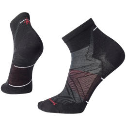 Socken Smartwool Run Zero Cushion Ankle Socks schwarz