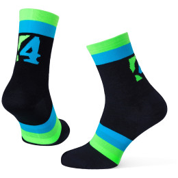 Socken Warg Happy Merino 4Camping schwarz Black