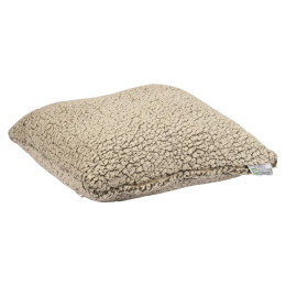 Kissen Human Comfort Sheep fleece pillow Masny khaki/beige Khaki