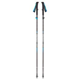 Trekkingstöcke Black Diamond DISTANCE CARBON FLZ Z-POLES schwarz