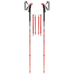 Trekkingstöcke - ausgestellt Leki Micro Stick Carbon schwarz Blackwhite