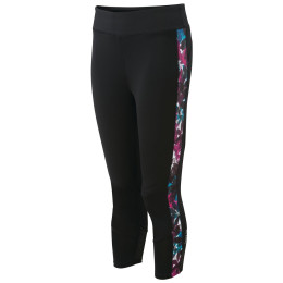 Damen 3/4 Leggings Dare 2b Curvate 3/4 Tight schwarz/rosa Black/Actpnk