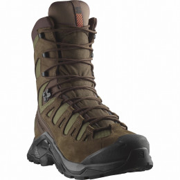 Herrenschuhe Salomon Quest Tracker High Gore-Tex braun Earth Brown / Ranger Green / Black