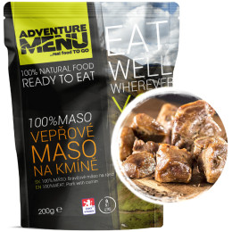Fertigessen Adventure Menu 100 % Schweinefleisch auf Kreuzkümmel 200 g