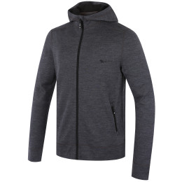 Herren-Sweatshirt Zulu Merino Hoodie 230 grau grey