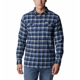 Herrenhemd Columbia Flare Gun™ Stretch Flannel 2023 blau Collegiate Navy Shadow Plaid