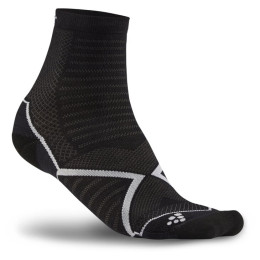 Socken Craft Run Warm Sock schwarz černá