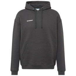 Herren-Sweatshirt Mammut Mammut Base ML Hoody Men Mini Logo dunkelgrau gabbro