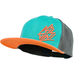 Baseballmütze Silvini Trucker Mirano blau/orange OceanOrange