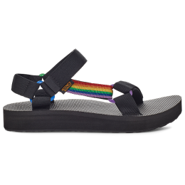 Damensandalen Teva Midform Universal Pride schwarz