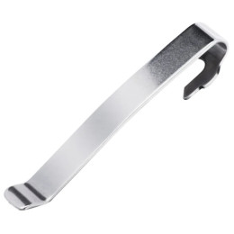 MultiClip Leatherman Quick-Release Engravable Pocket Clip silber POLISHED