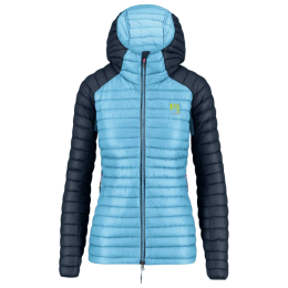 Damen Daunenjacke Karpos Alagna Down W Jacket blau/hellblau Blue Atoll/Midnight