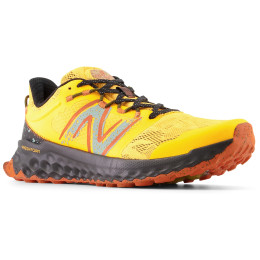 Herren Laufschuhe New Balance Fresh Foam Garoé gelb Hot marigold with black and cayenne