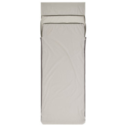 Schlafsackeinlage Sea to Summit Silk Blend Sleeping Bag Liner - Rectangular w/ Pillow Sleeve hellgrau Moonstruck Grey