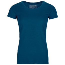 Damen-Funktionsshirt Ortovox 120 Cool Tec Clean Ts W 2022 hellblau Petrol Blue