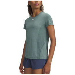 Damen-Funktionsshirt Under Armour Vanish Seamless Loose SS grün Silica Green / Baroque Green / White