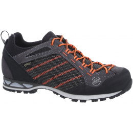 Herrenschuhe Hanwag Makra Low GTX Asphalt/Orange grau/orange Asphalt/Orange
