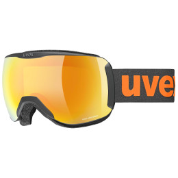 Skibrille Uvex Downhill 2100 CV 2023 schwarz/orange black matt SL/orange-yellow