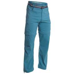 Herrenhose Warmpeace Fording Zip off blau Petrol