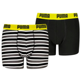 Jungen-Boxershorts Puma Everyday Striped Boxers 2P