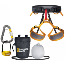 Kletter-Set Singing Rock Versa II Packet gelb