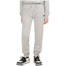 Kinder-Jogginghose 4F Trousers Cas M1828 Cold Light Grey Melange grau Cold Light Grey Melange