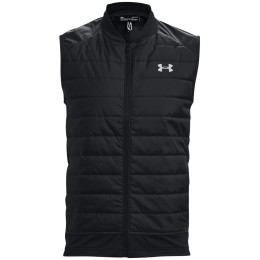 Herrenweste Under Armour Run Insulate Vest schwarz Black / / Reflective