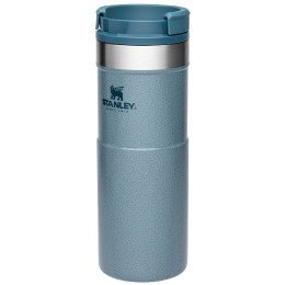 Thermotasse Stanley Neverleak 470 ml blau Hammertone ice