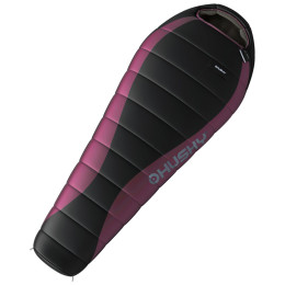 Daunenschlafsack Husky Down Drape Ladies schwarz/lila