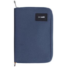 Geldbeutel Pacsafe RFIDsafe compact travel organizer blau