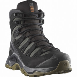 Herrenschuhe Salomon Quest Tracker Gore-Tex schwarz Black / Asphalt / Coyote Brown