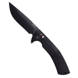 Klappmesser Acta non verba A400-BB, DLC, SL, ALOCK,G10 Black schwarz black
