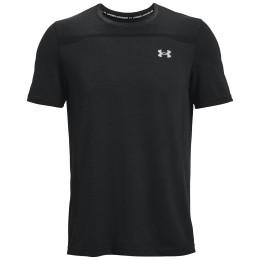 Herren-Funktionsshirt Under Armour UA Seamless SS schwarz Black / / Mod Gray