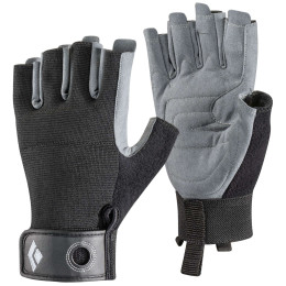 Handschuhe Black Diamond Crag Half-finger schwarz Black