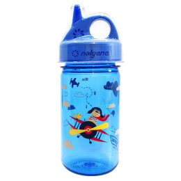 Kindertrinkflasche Nalgene Grip-n-Gulp 350 ml hellblau BlueBiplane