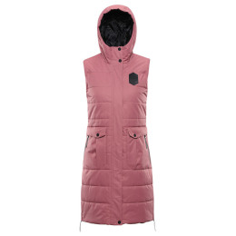 Damenweste Alpine Pro Harda rosa DUSTY ROSE