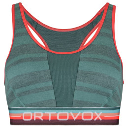 Sport-BH Ortovox 185 Rock'N'Wool Sport Top W grau arctic grey