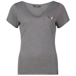 Damen-T-Shirt Chillaz Monaco dunkelgrau titan