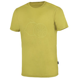 Herren-T-Shirt Warg Merino Lemon 165 Short hellgrün Lime