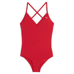 Damenbadeanzug Puma V-neck Padded Swimsuit