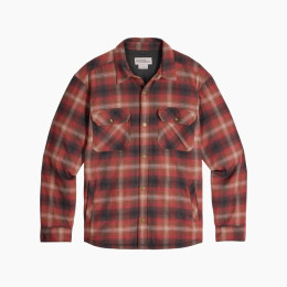Herrenhemd Royal Robins M Vista Flannel Shacket rot Spice Grizzly Pld